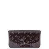 Louis Vuitton Pochette Felicie Monogram Vernis Back

