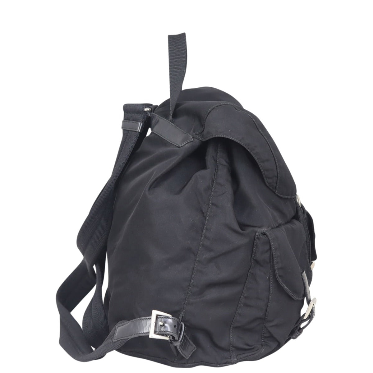 Prada Tessuto Vela Backpack Side

