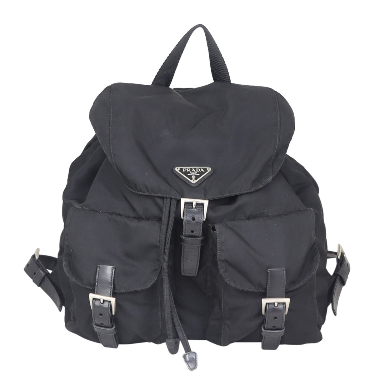 Prada Tessuto Vela Backpack Front
