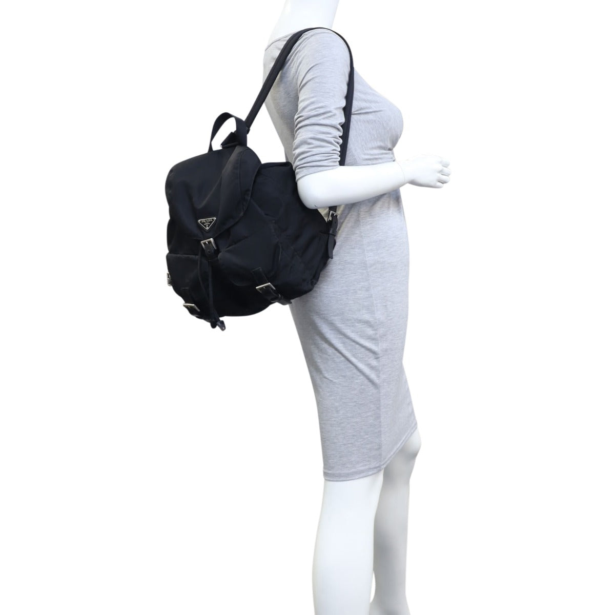 Prada Tessuto Vela Backpack Mannequin
