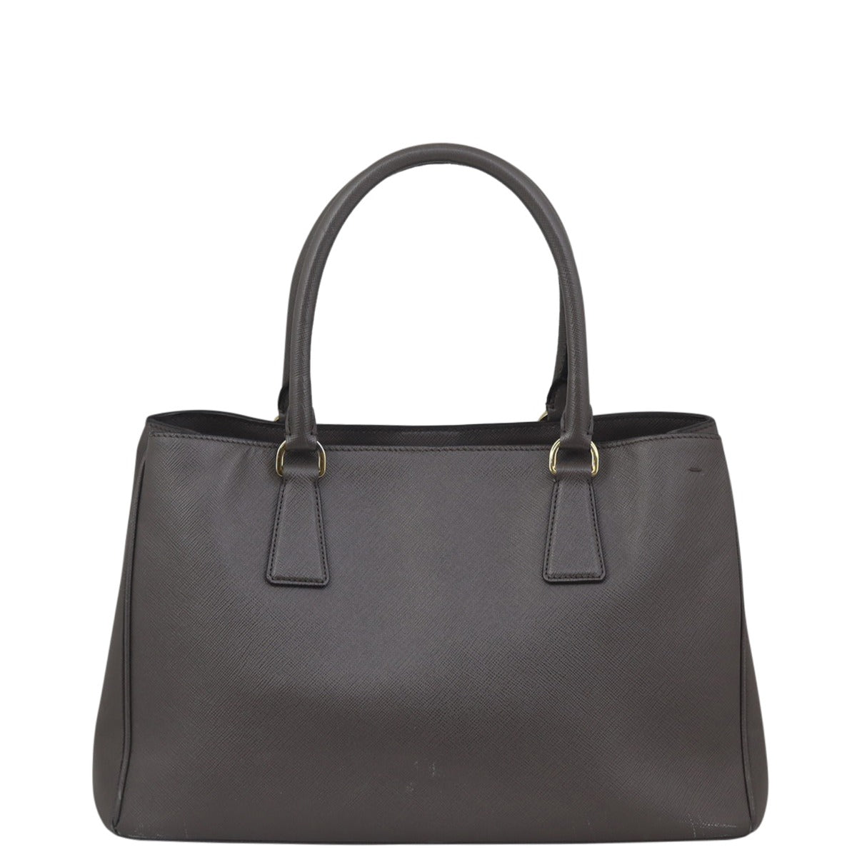 Prada Saffiano Lux Tote Small Back
