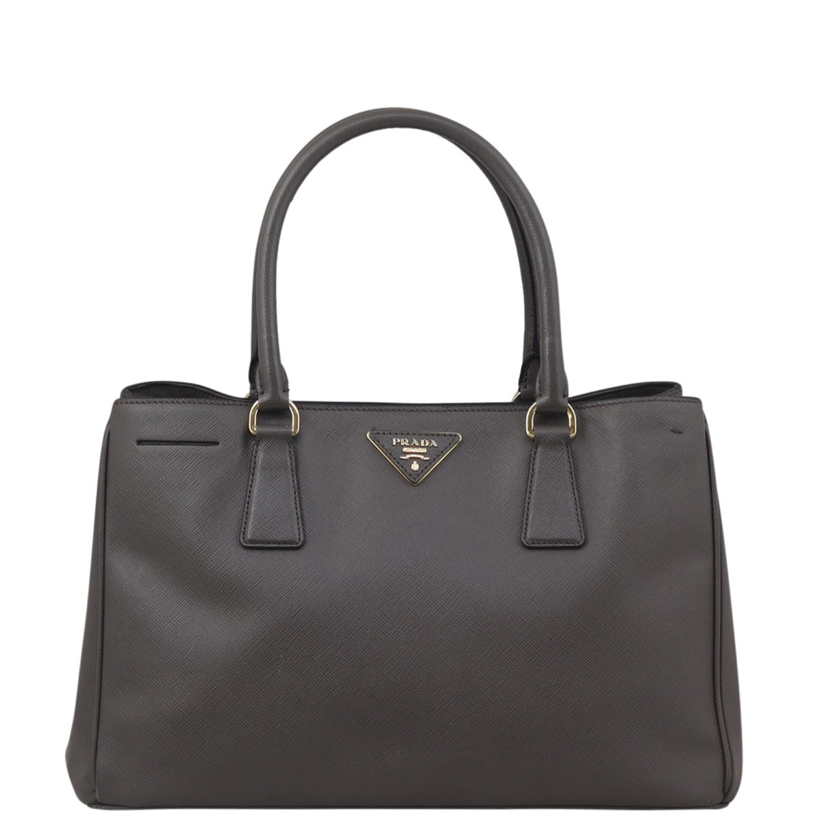 Prada Saffiano Lux Tote Small Front
