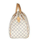 Louis Vuitton Speedy 30 Damier Azur Side
