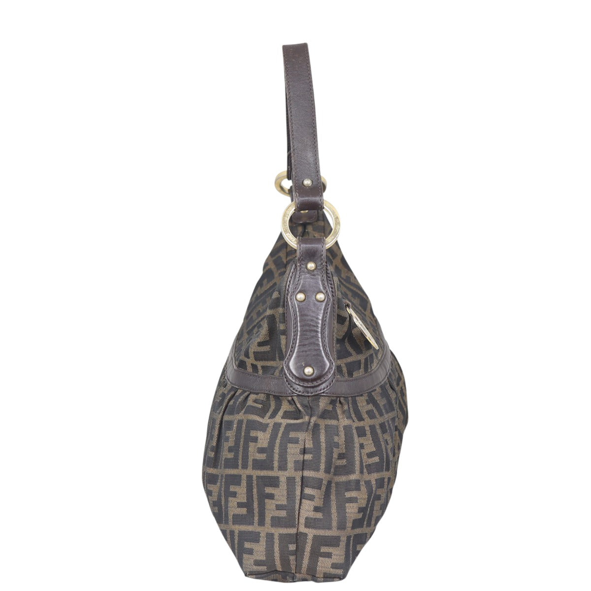 Fendi Zucca Chef Tote Side
