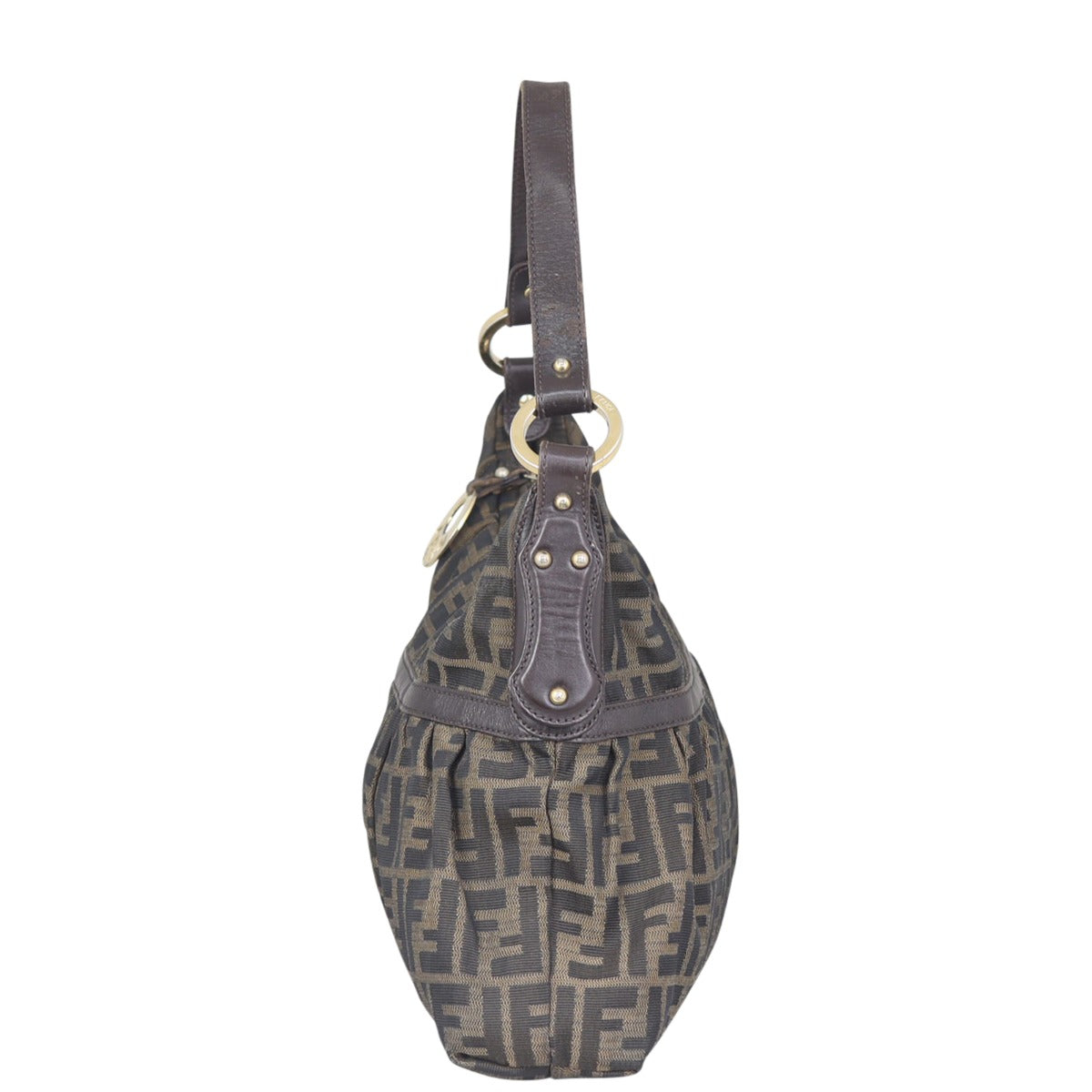 Fendi Zucca Chef Tote Side
