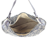 Fendi Zucca Chef Tote Whole interior
