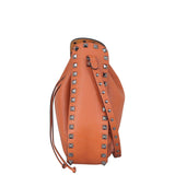 Valentino Rockstud Bucket Bag Side
