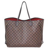 Louis Vuitton Neverfull GM Damier Ebene Back

