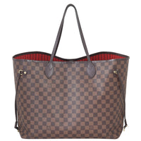 Louis Vuitton Neverfull GM Damier Ebene Back

