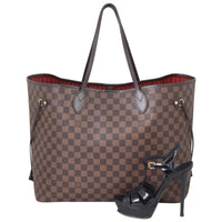 Louis Vuitton Neverfull GM Damier Ebene Shoe
