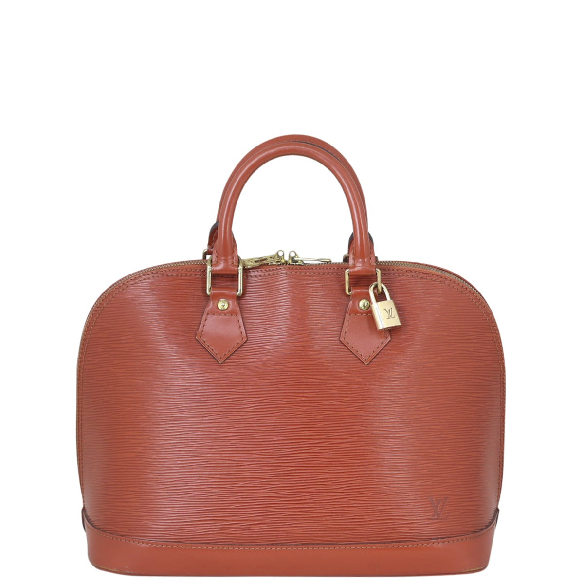 Louis Vuitton Alma PM Epi with Strap Front
