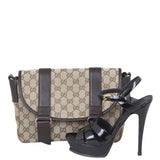 Gucci GG Canvas Messenger Shoe
