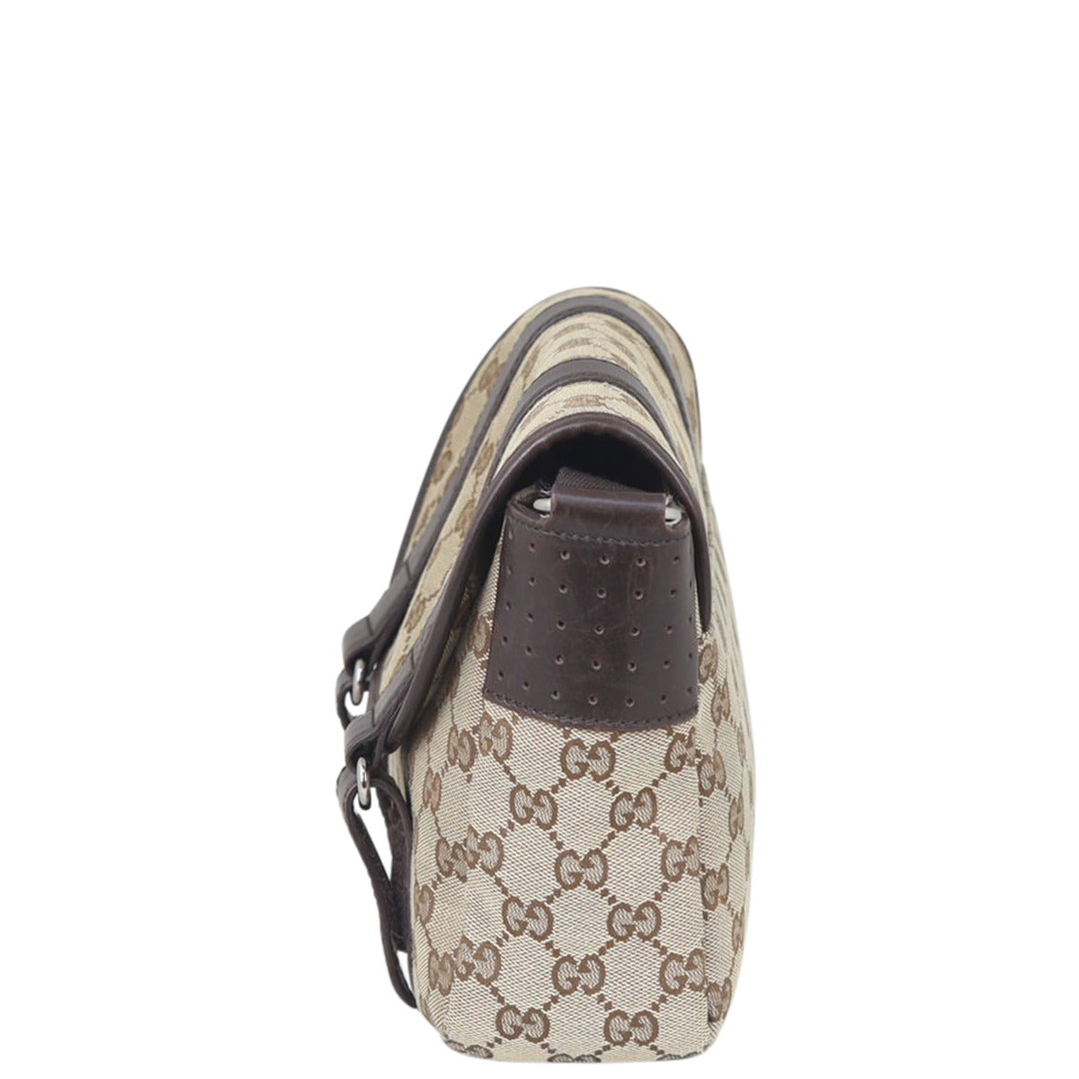 Gucci GG Canvas Messenger Side
