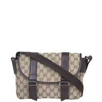 Gucci GG Canvas Messenger Front
