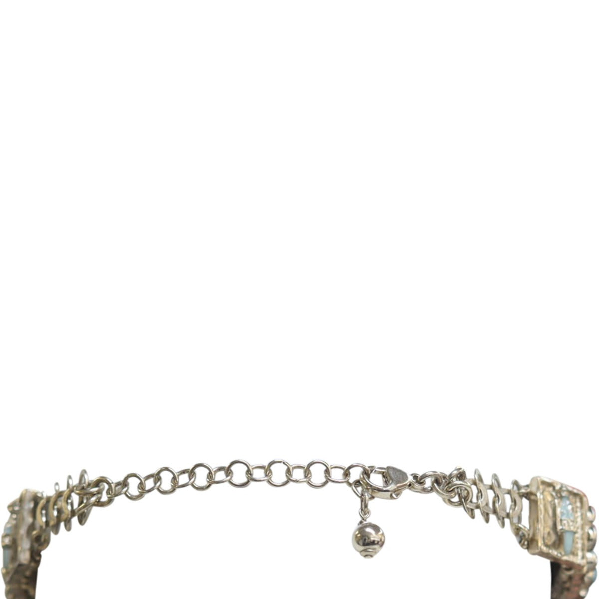 Chanel Chain Motif Choker Back