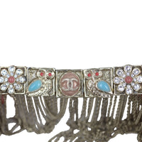 Chanel Chain Motif Choker Front
