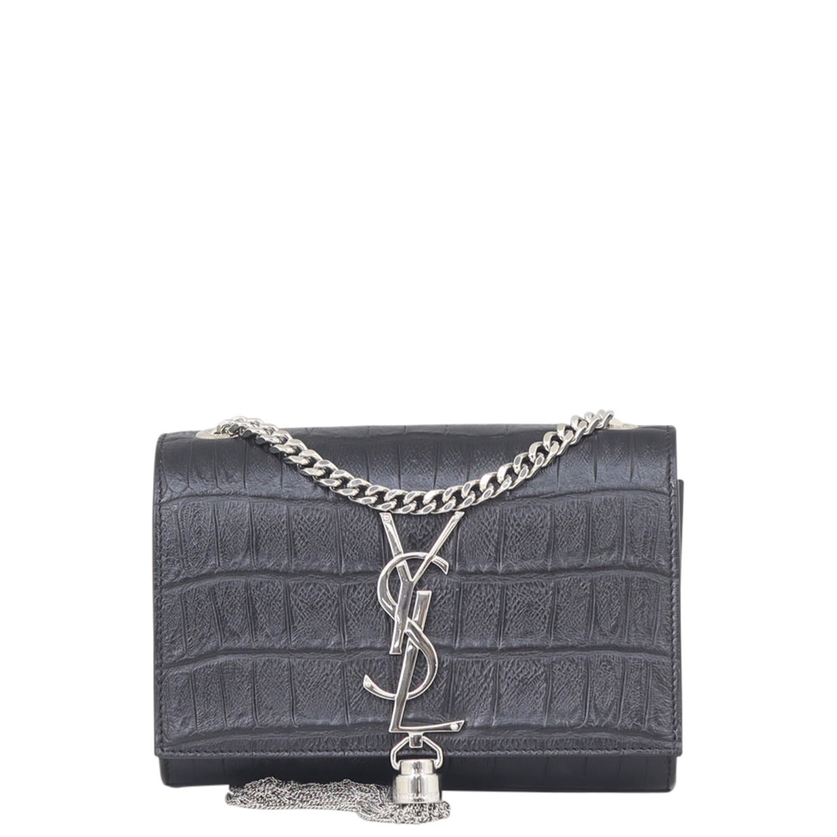 Saint Laurent Kate Tassel Chain Bag Small Front
