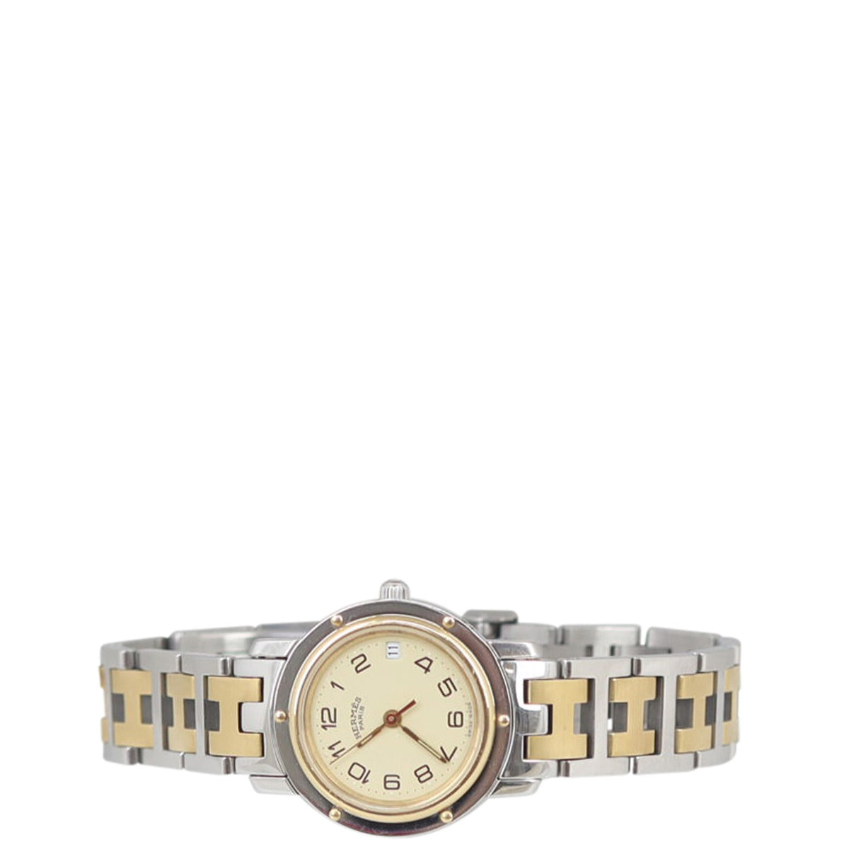 Hermes Clipper Watch Front
