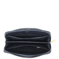 Chanel Timeless Zip Around Wallet Whole interior
