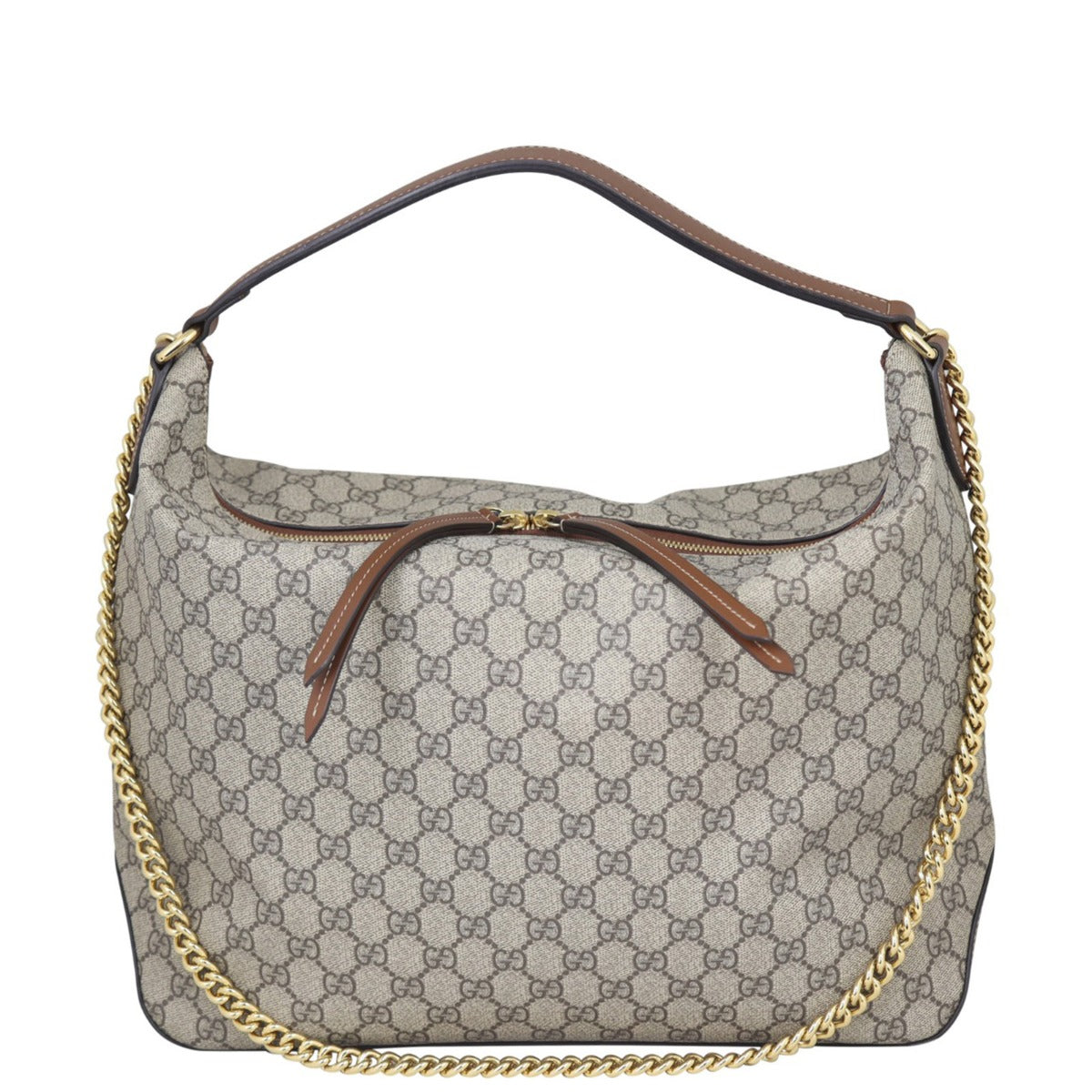 Gucci GG Supreme Linea A Hobo Front