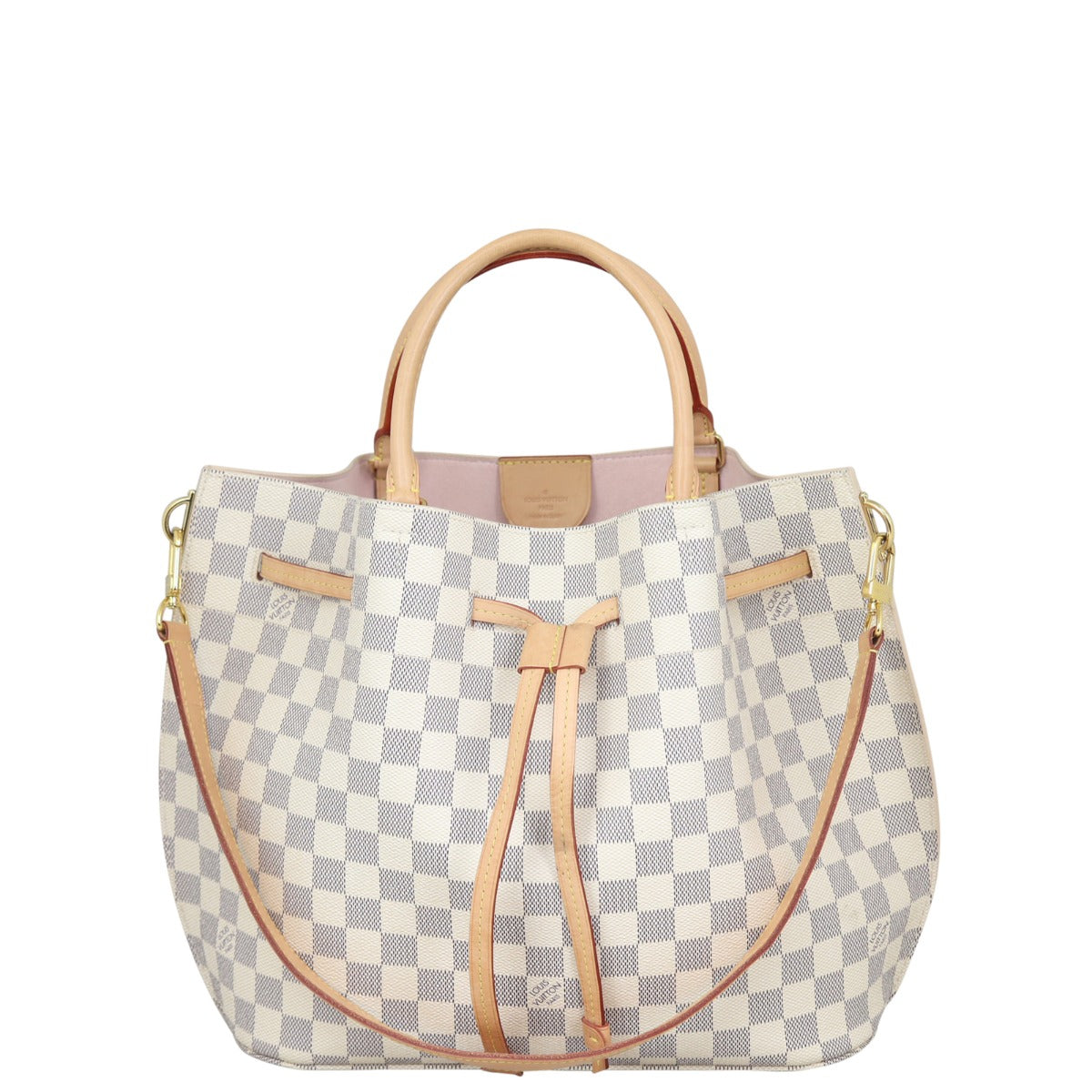 Louis Vuitton Girolata Damier Azur Front
