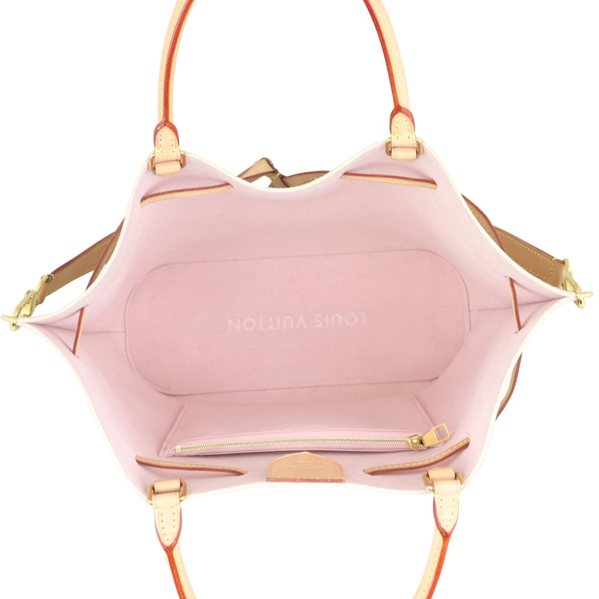 Louis Vuitton Girolata Damier Azur Whole interior
