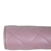 Chanel Classic Flap Long Wallet Back Corner
