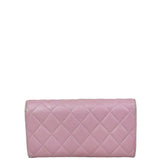 Chanel Classic Flap Long Wallet Back

