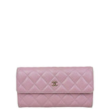 Chanel Classic Flap Long Wallet Front
