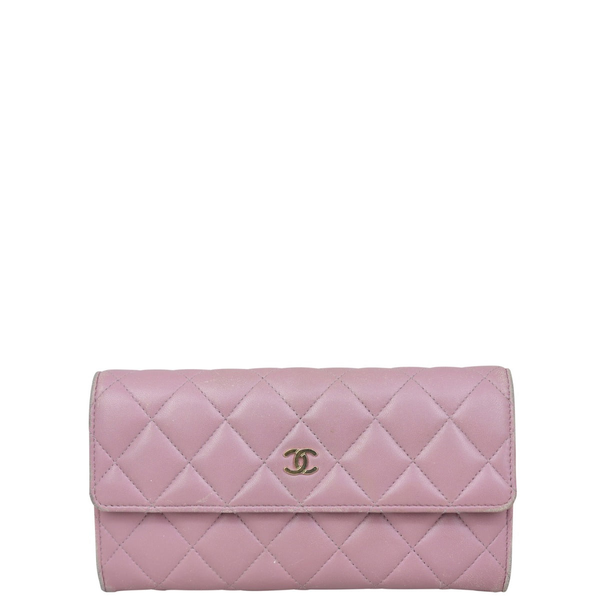 Chanel Classic Flap Long Wallet Front
