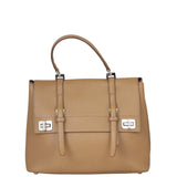 Prada City Calf Flap Satchel Front
