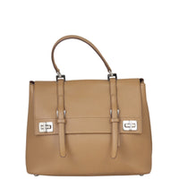 Prada City Calf Flap Satchel Front
