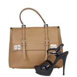 Prada City Calf Flap Satchel Shoe
