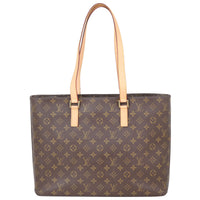 Louis Vuitton Luco Tote Monogram Front
