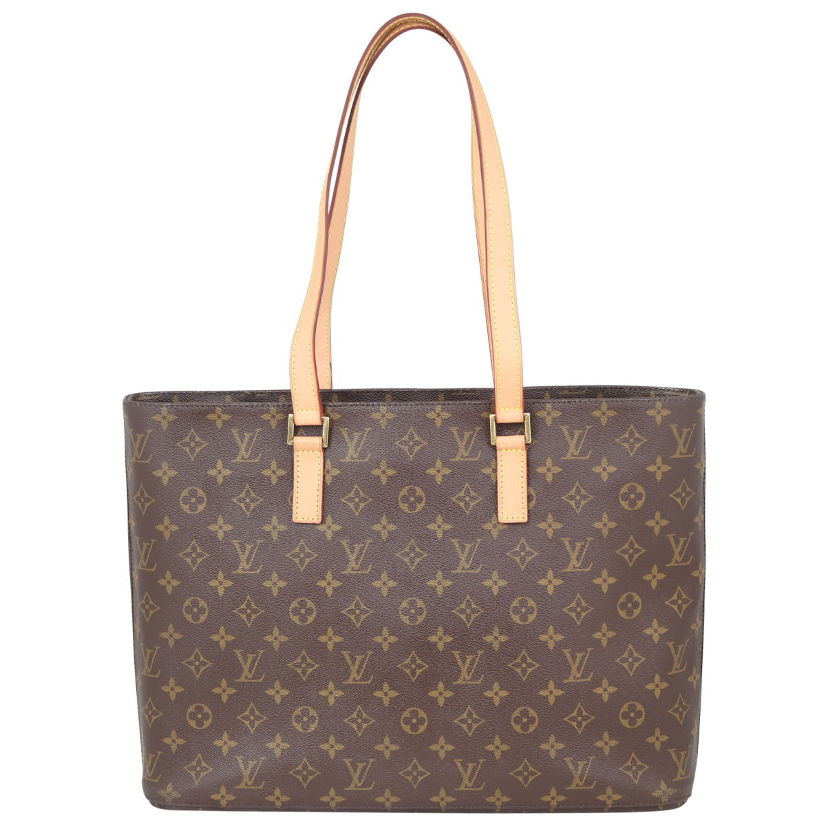 Louis Vuitton Luco Tote Monogram Front
