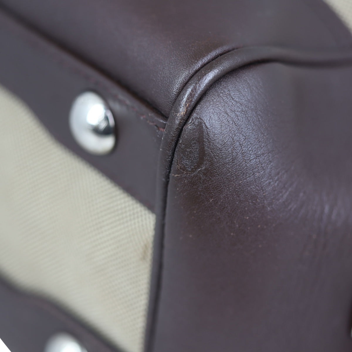 Prada Canapa Logo Bowler Corner
