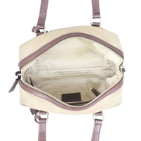 Prada Canapa Logo Bowler Whole interior
