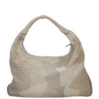 Bottega Veneta Intrecciato Embroidered Camouflage Hobo Back
