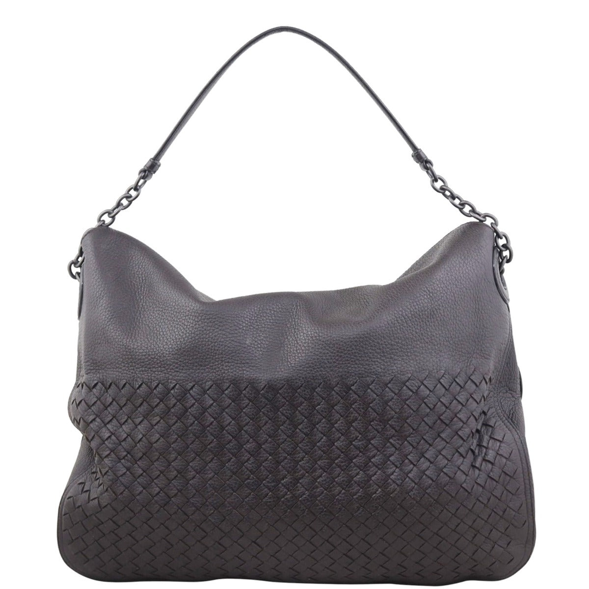 Bottega Veneta Intrecciato Chain Hobo Back
