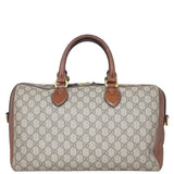 Gucci GG Supreme Medium Boston Bag Front
