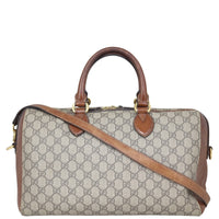 Gucci GG Supreme Medium Boston Bag Front
