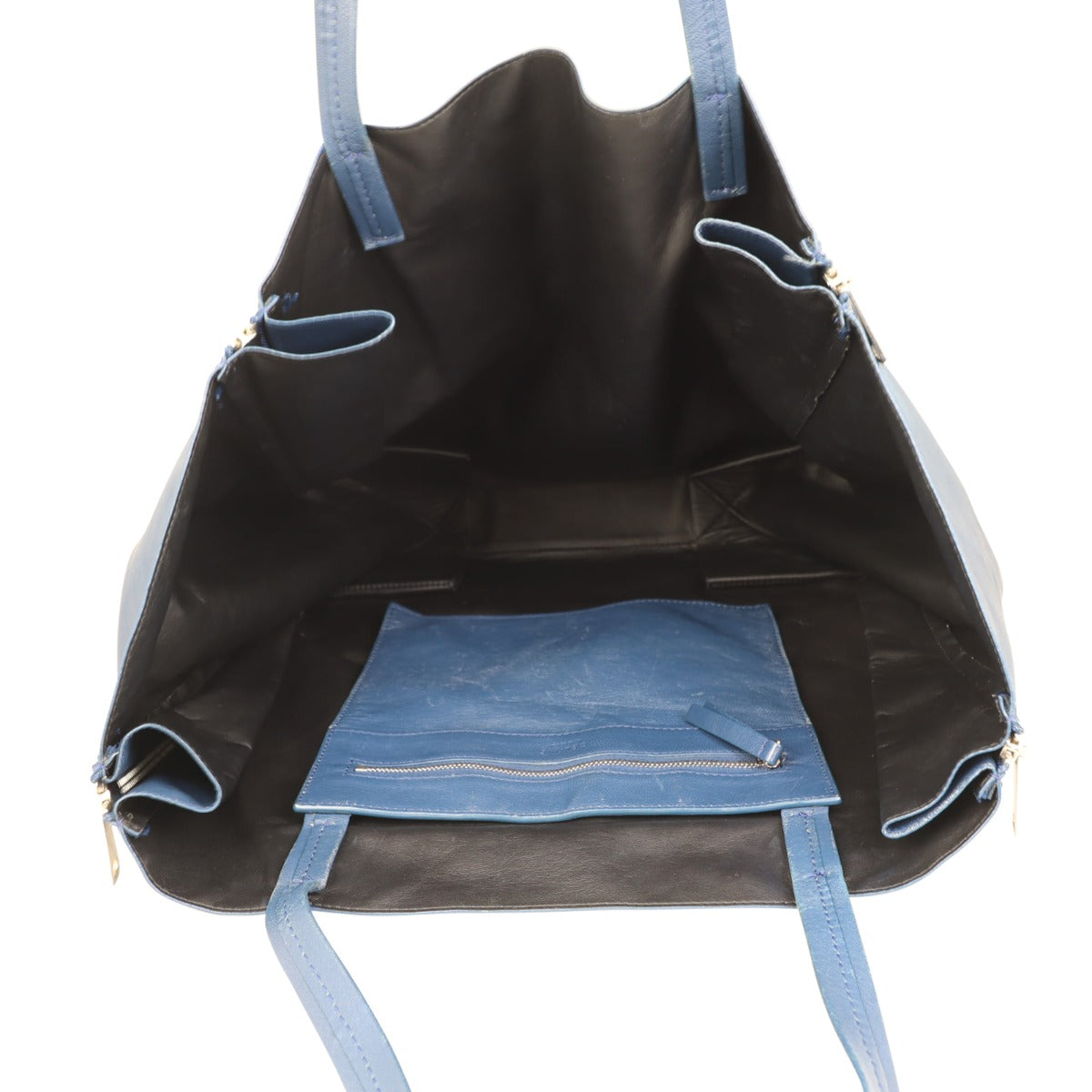 Celine Horizontal Cabas Zip Tote Whole interior
