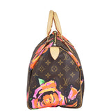 Louis Vuitton Speedy 30 Monogram Roses Limited Edition Side
