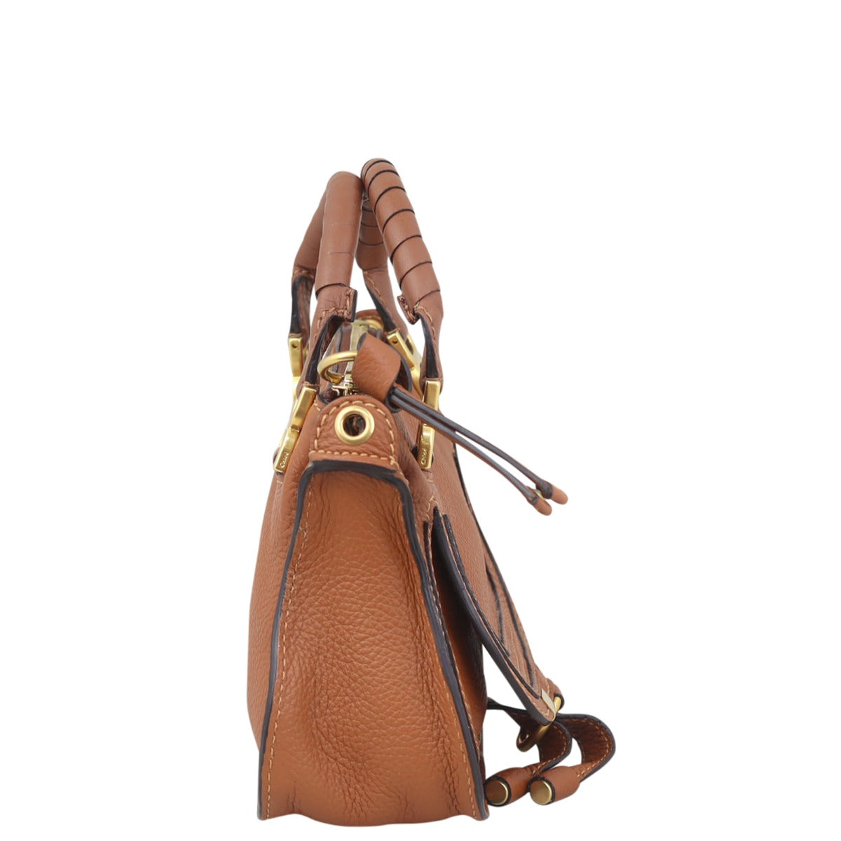 Chloe Marcie Mini Satchel Side
