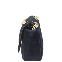 Gucci GG Marmont Velvet Mini Shoulder Bag Side

