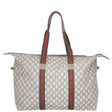 Gucci Sherry Line Weekender Tote Back
