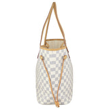 Louis Vuitton Neverfull MM Damier Azur Side
