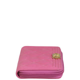 Chanel Boy Zip Around Wallet Side