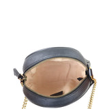 Gucci GG Marmont Round Chain Shoulder Bag Whole interior

