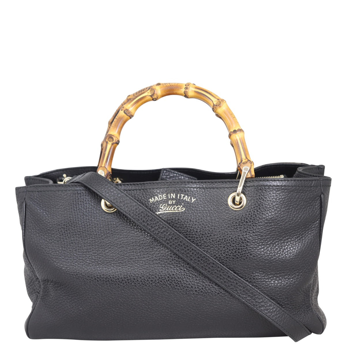 Gucci Bamboo Shopper Tote Medium Front
